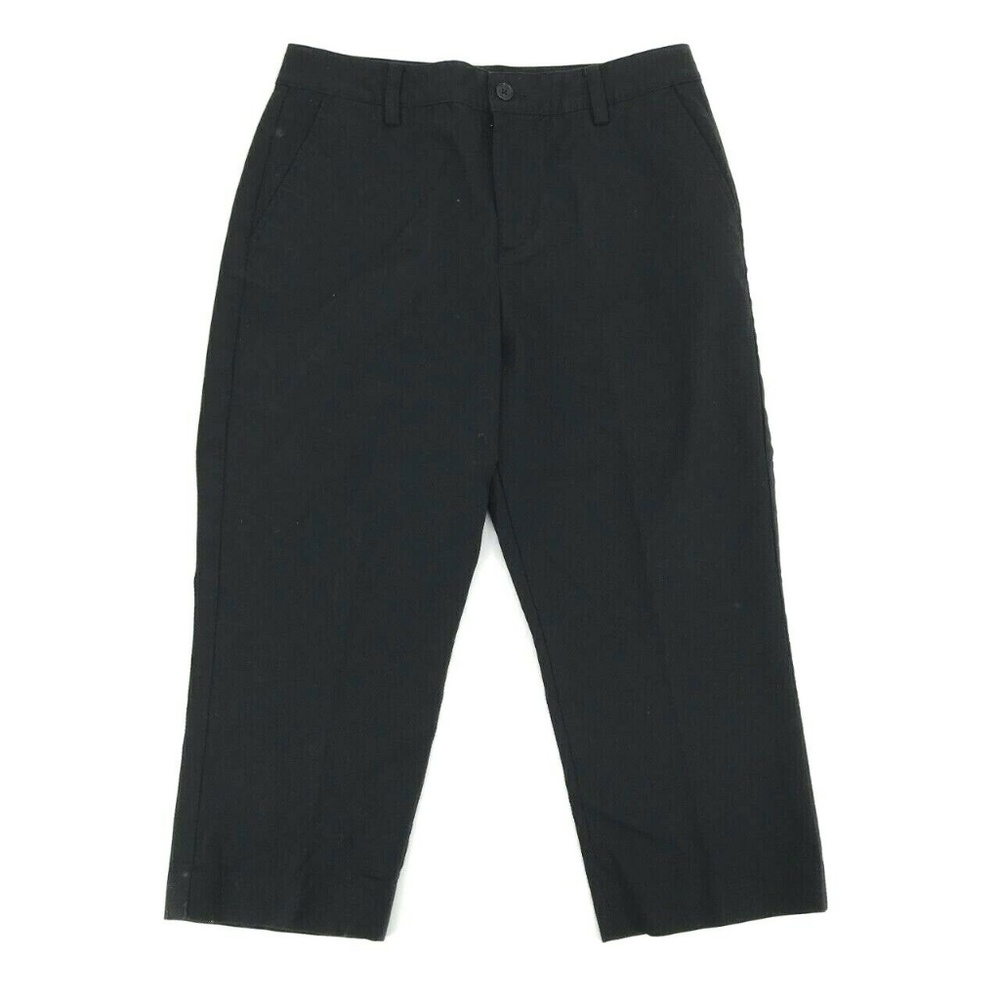 Lauren Ralph Lauren Cropped Capri Pants Sz 8 Black